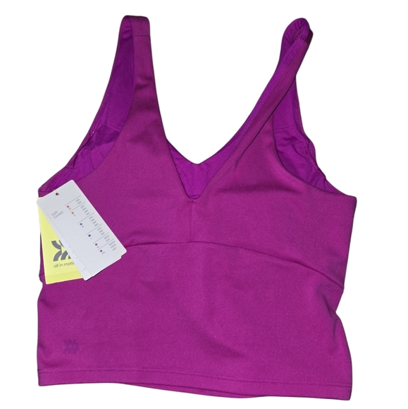 Womens Joy Lab, Size Small,Vibrant Purple Crop Top, NWT!!! - Picture 2 of 3